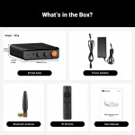 Fosi Audio BT20A MAX (48V/32V | Amplifier cho loa Passive | Công suất TI TPA3255 | NE5532 | Công suất 600W | Bluetooth 6.0 | LDAC | aptX LL)-2