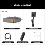 Fosi Audio S3 (Network Streamer | AKM 4493SEQ | OPA1612 | Bluetooth 5.3 | TIDAL | Spotify | WiFi | Airplay 2 | DLNA)-2