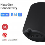 Loa WiiM Sound (Cắm điện trực tiếp | Công suất 100W | Bluetooth 5.3 | WIFI | Màn hình cảm ứng | Multi-room | Remote điều khiển)-4