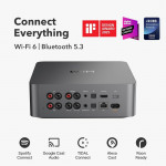 WiiM Ultra (Music Streaming Pre-Amplifier | ESS ES9038Q2M | TI TPA6120A2 | Sub Out | Wifi 6E | Lan | Bluetooth 5.3 hai chiều)-7
