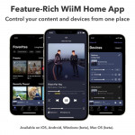 WiiM Ultra (Music Streaming Pre-Amplifier | ESS ES9038Q2M | TI TPA6120A2 | Sub Out | Wifi 6E | Lan | Bluetooth 5.3 hai chiều)-6