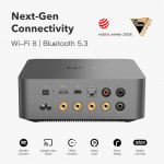 WiiM Amp Ultra (Music Streaming Amplifier | ESS ES9039Q2M | TI TPA3255 | TI OPA1612 | Sub Out | Wifi 6 | Lan | Bluetooth 5.3 hai chiều)-9