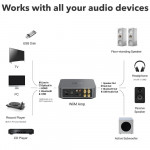 WiiM Amp (Music Streaming Amplifier | ESS ES9018K2M | TI TPA3255 | Sub Out | Wifi 6 | Lan | Bluetooth 5.3 hai chiều)-3